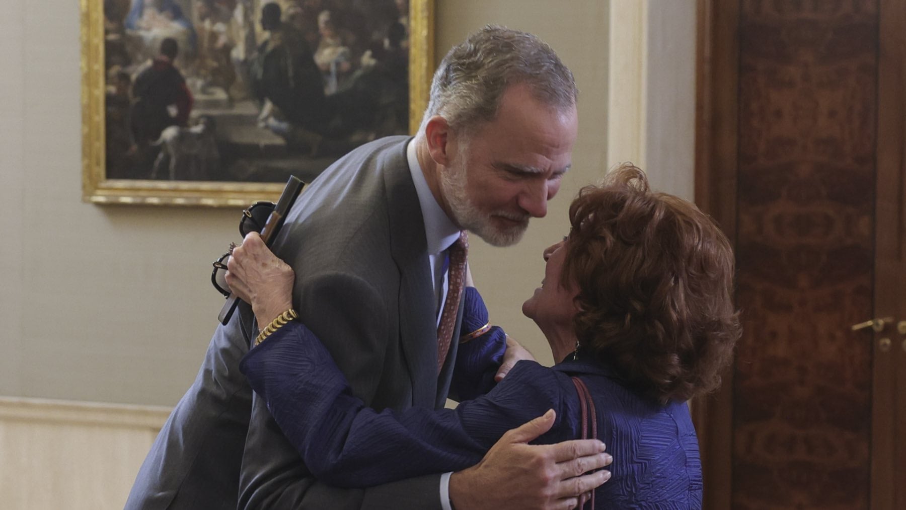 Carmen Iglesias, profesora del Rey Felipe, recuerda cómo era como estudiante: Me tocó la lotería con él