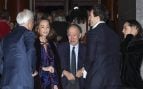 Isabel Preysler, Íñigo Onieva y Tamara Falcó en el Teatro Real. (Foto: Gtres)