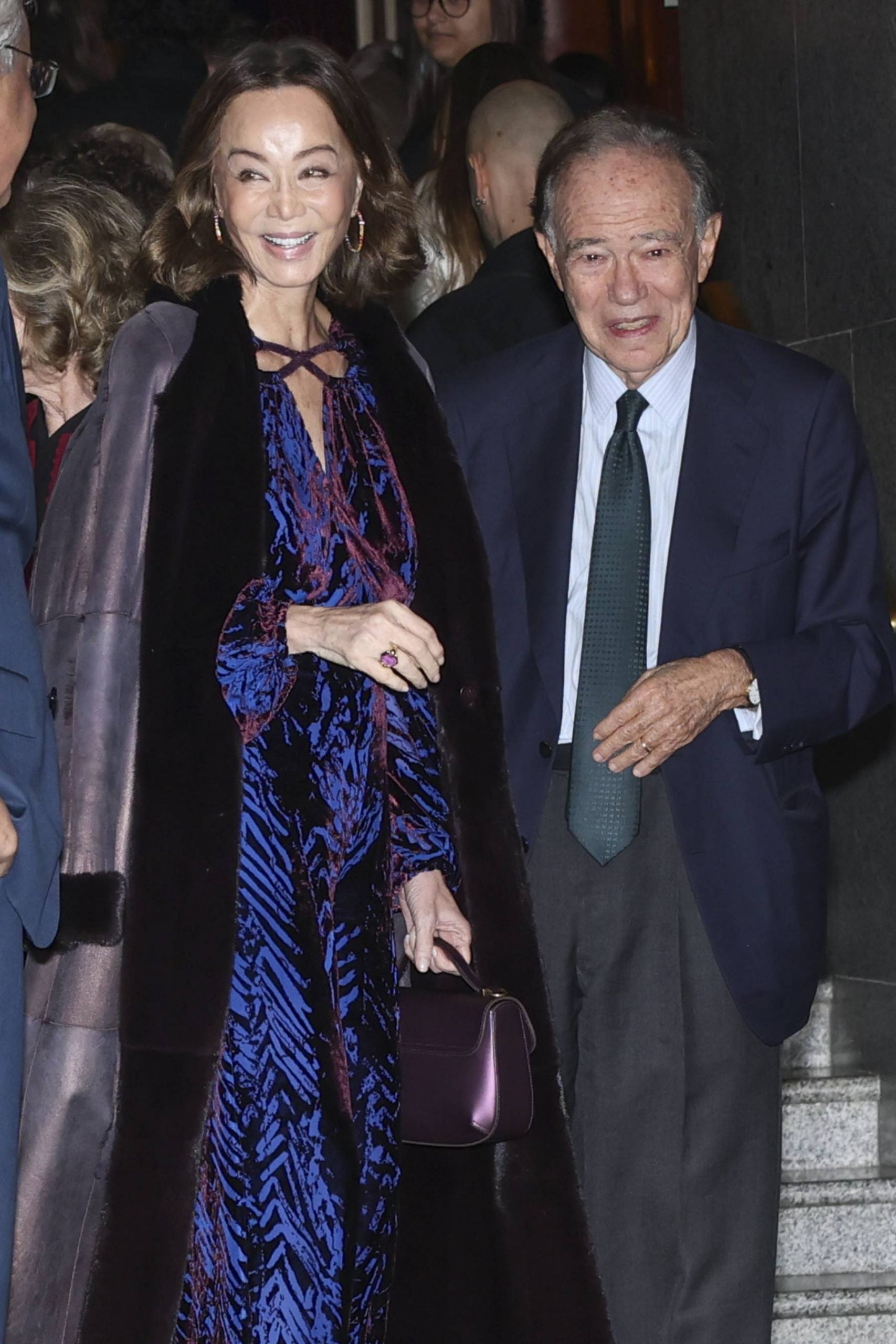 Isabel Preysler en el Teatro Real. (Foto: Gtres)