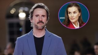 Julián López con la Reina Letizia en un montaje. (Foto: Gtres)