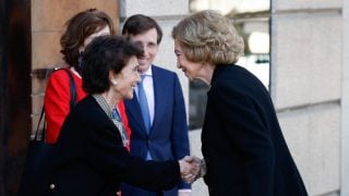 La Reina Sofía con Paloma O’Shea. (Foto: Gtres)