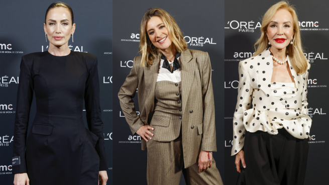 Nieves Álvarez, Sandra Barneda y Carmen Lomana. (Foto: Gtres)