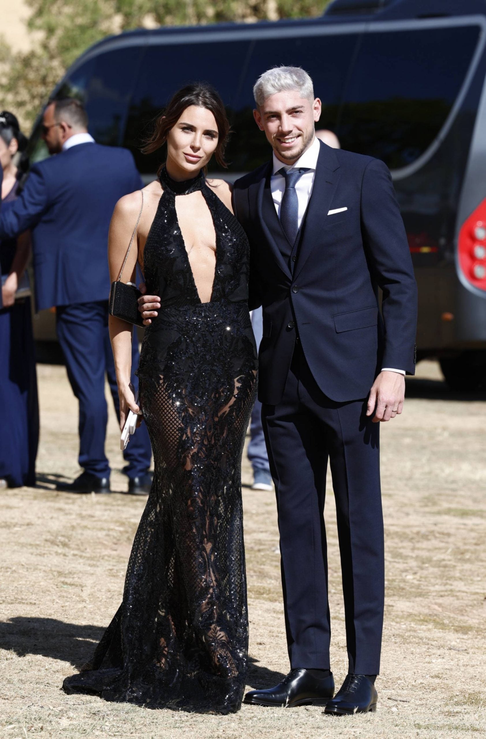 Fede Valverde y Mina Bonino en un evento. (Foto: Gtres)