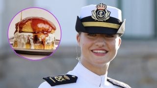 La princesa Leonor en un montaje. (Foto: Gtres)