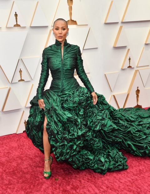 Jada Pinkett en los Oscars. (Foto: Gtres)
