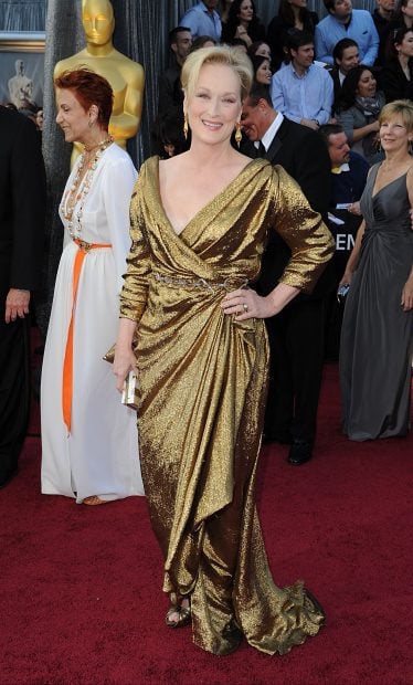 Meryl Streep en los Oscars. (Foto: Gtres)