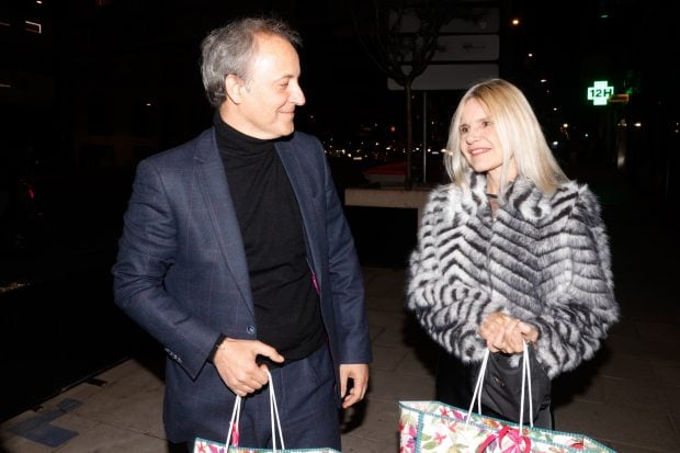 Narcís Rebollo con Eugenia Martínez de Irujo. (Foto: Gtres)