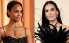 Montaje de todos de Zoe Saldana y Demi Moore. (Foto: Gtres)