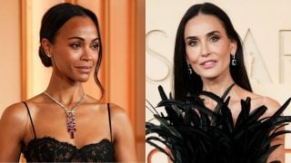 Montaje de todos de Zoe Saldana y Demi Moore. (Foto: Gtres)