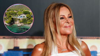 Ana Obregón durante unas vacaciones. (Foto: Gtres)