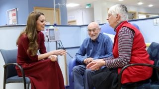 Kate Middleton en el Royal Marsden. (Foto: Gtres)