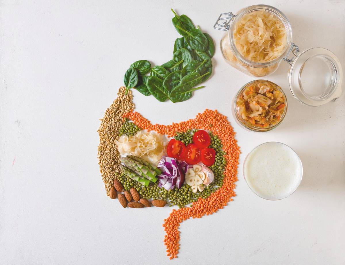 alimentos que influyen en la microbiota intestinal y provocan gases y hinchazón