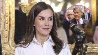 La Reina Letizia en un montaje. (Foto: Gtres)