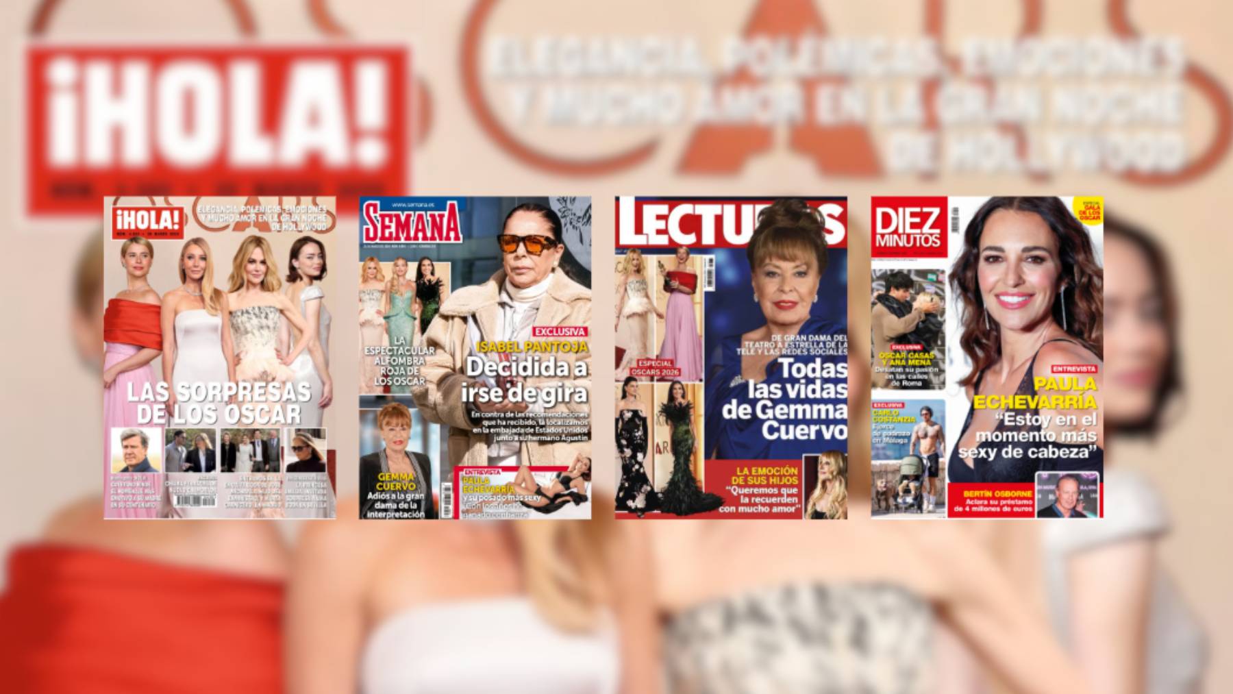 Portadas de revistas: de la gira de Isabel Pantoja por América al nuevo amor de Chiara Ferragni