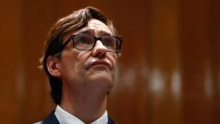 Salvador Illa en el Parlament. (Foto: Gtres)