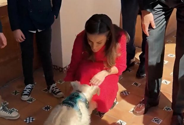 La Reina junto a Cairo. (Foto: Redes Sociales)