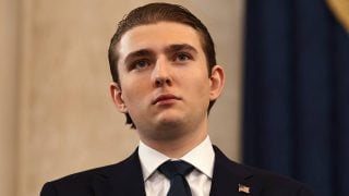 Barron Trump en un acto oficial. (Foto: Gtres)