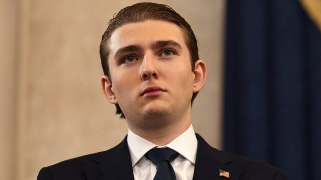 Barron Trump en un acto oficial. (Foto: Gtres)