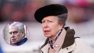 Andrés y la princesa Ana en un montaje. (Foto: Gtres)