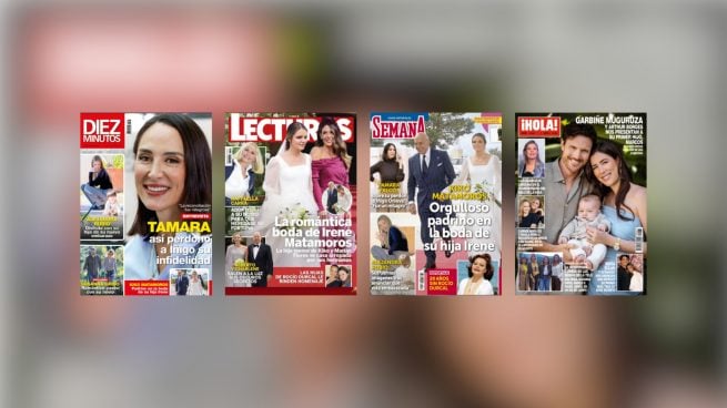 Las portadas de las revistas. (Fotos: Redes Sociales)