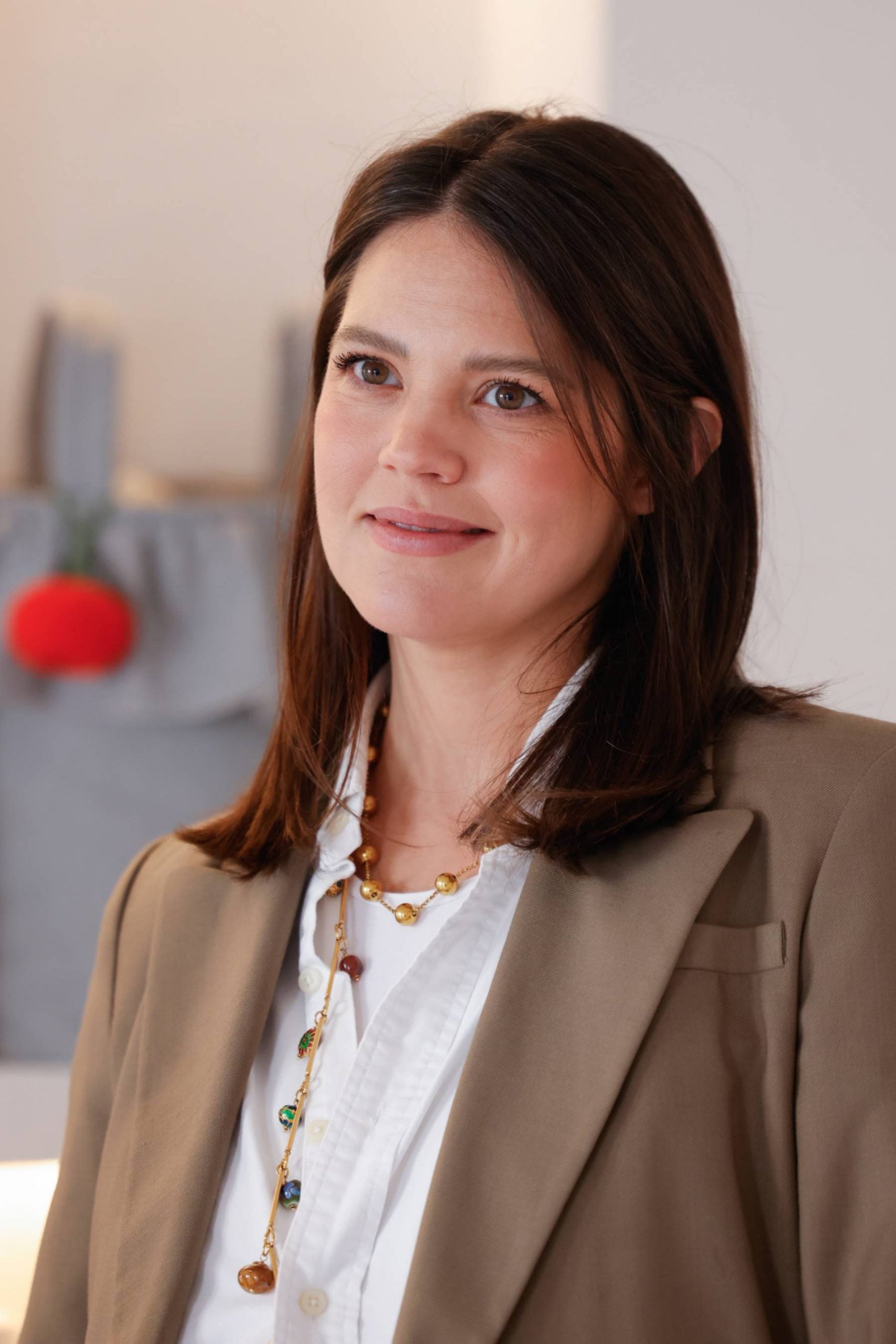 Isabelle Junot en un evento en Madrid. (Foto: Gtres)