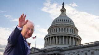 El rey Carlos III en un montaje. (Fotos: Gtres)