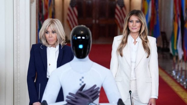 Brigitte Macron, Melania Trump
