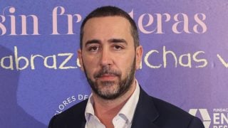 Víctor Aldama en la XI edición de la cena solidaria de Infancia Sin Fronteras. (Foto: Gtres)