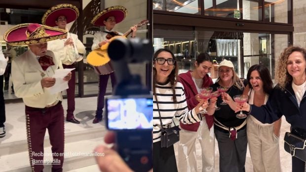 La sorprendente despedida de Paz Padilla a su hija Anna. (Fotos: Redes Sociales)