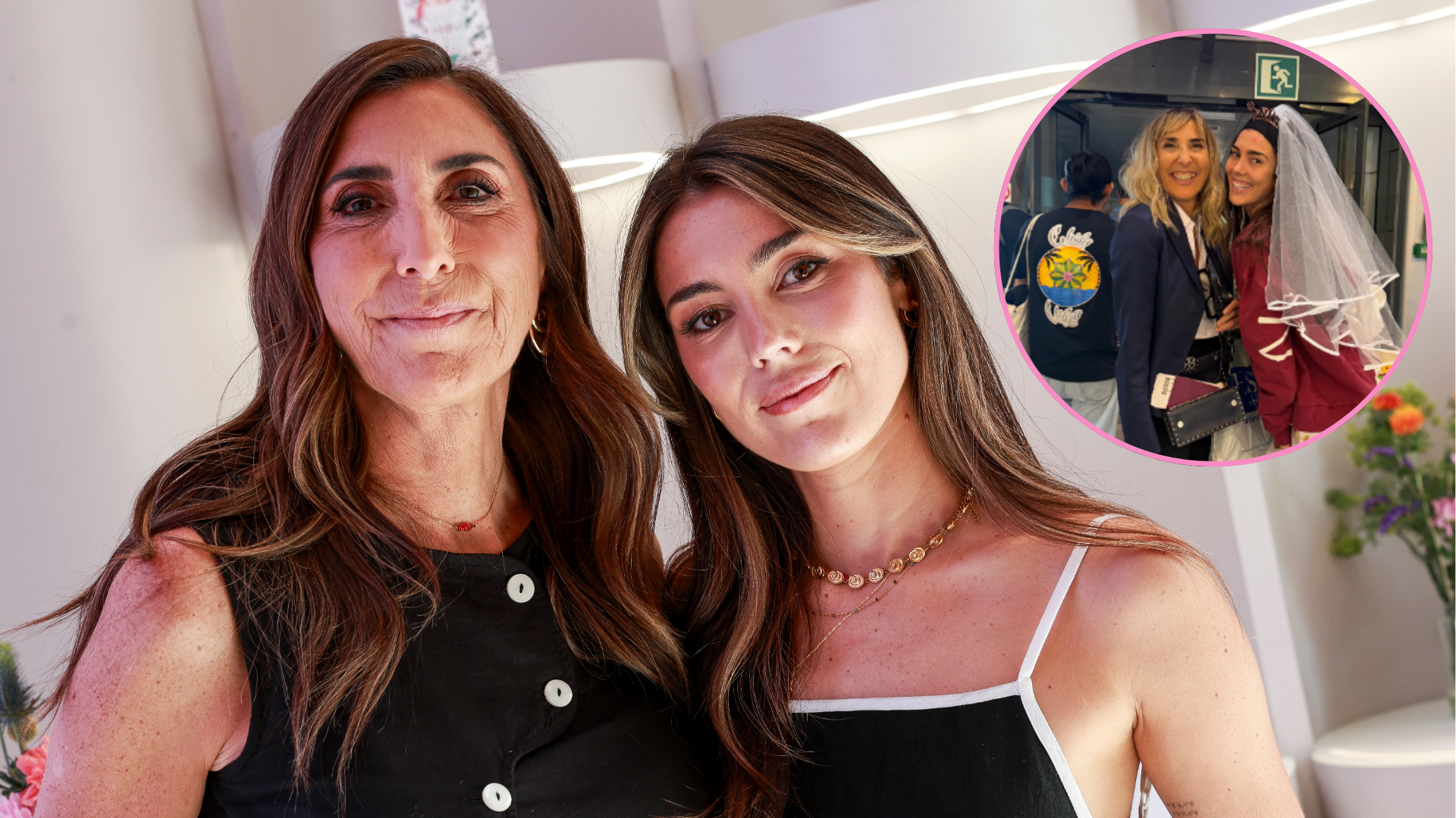 Azafata por sorpresa: así engañó Paz Padilla a su hija en su despedida de soltera