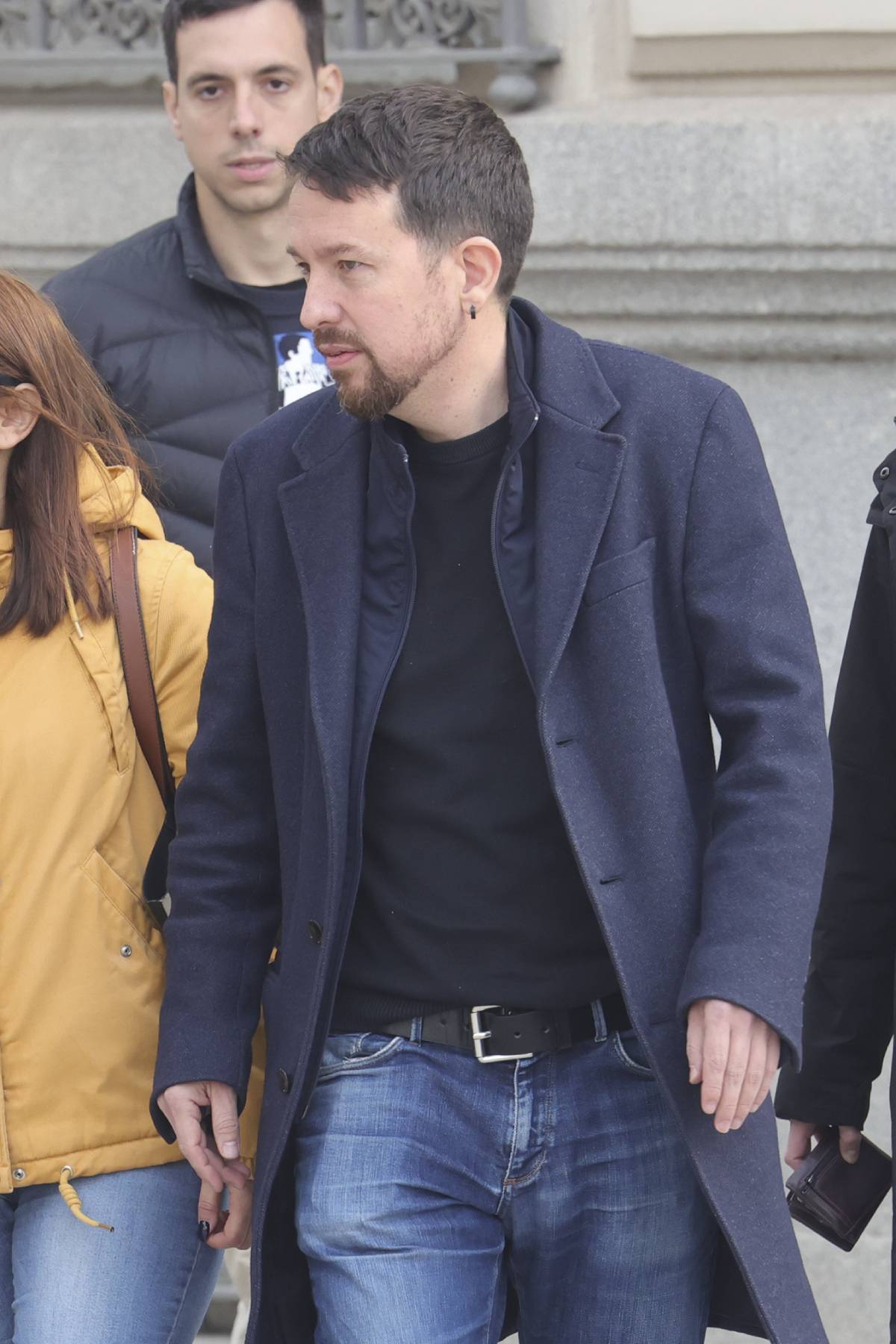Pablo Iglesias y su look de pelo corto. (Foto: Gtres)