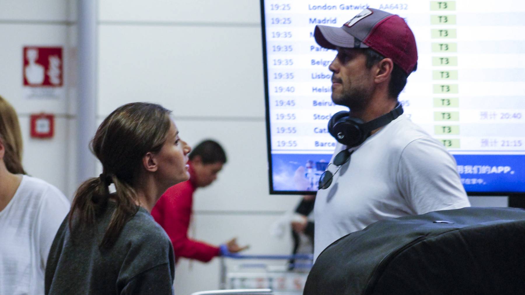 Ana Boyer y Fernando Verdasco regresan a Doha en medio de la tensión y a punto de ampliar la familia