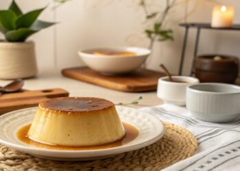 Flan, recipe, ingredients