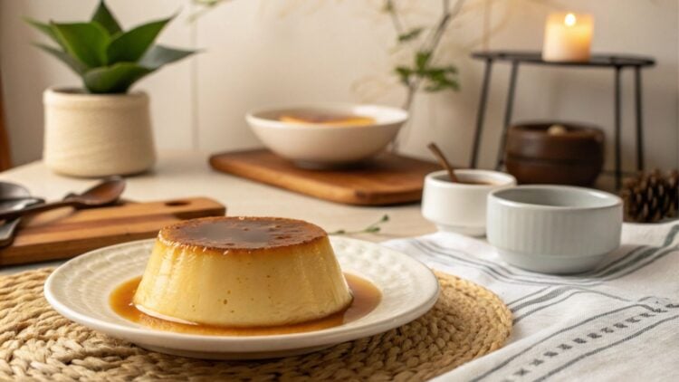 Flan, recipe, ingredients