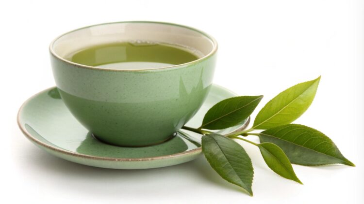 Green tea, skincare, facial spots