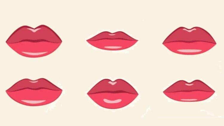 Lips, personality, test