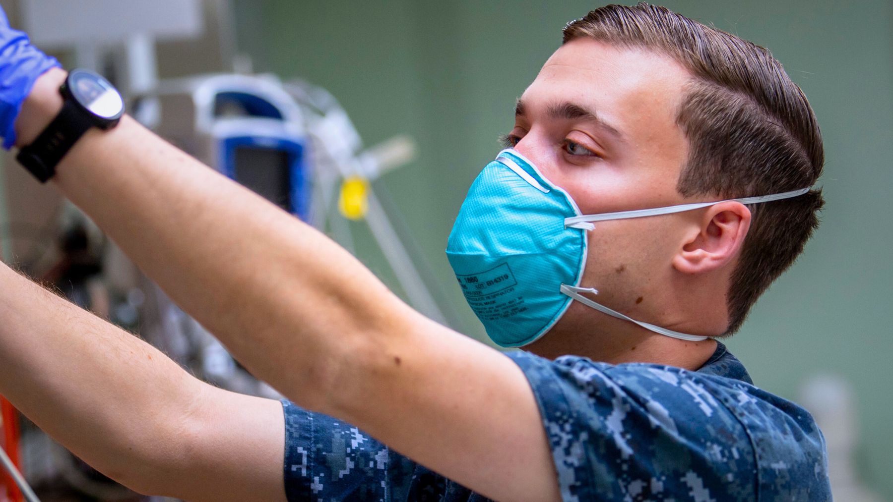 N95 mask, wildfire, Los Angeles