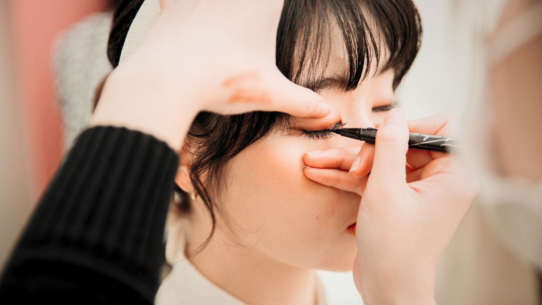 Eyeliner, makeup, mistake