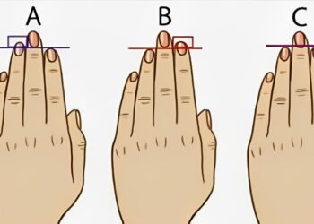 Finger length, personality, test