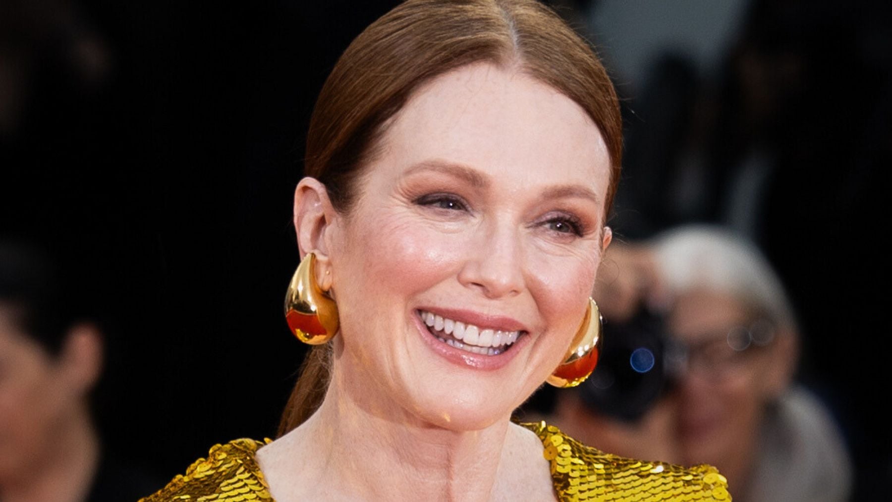Julianne Moore, makeup, look