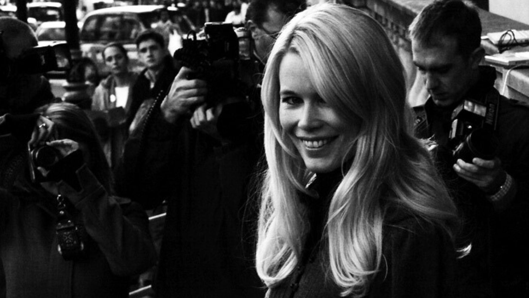 Claudia Schiffer, hair, routine