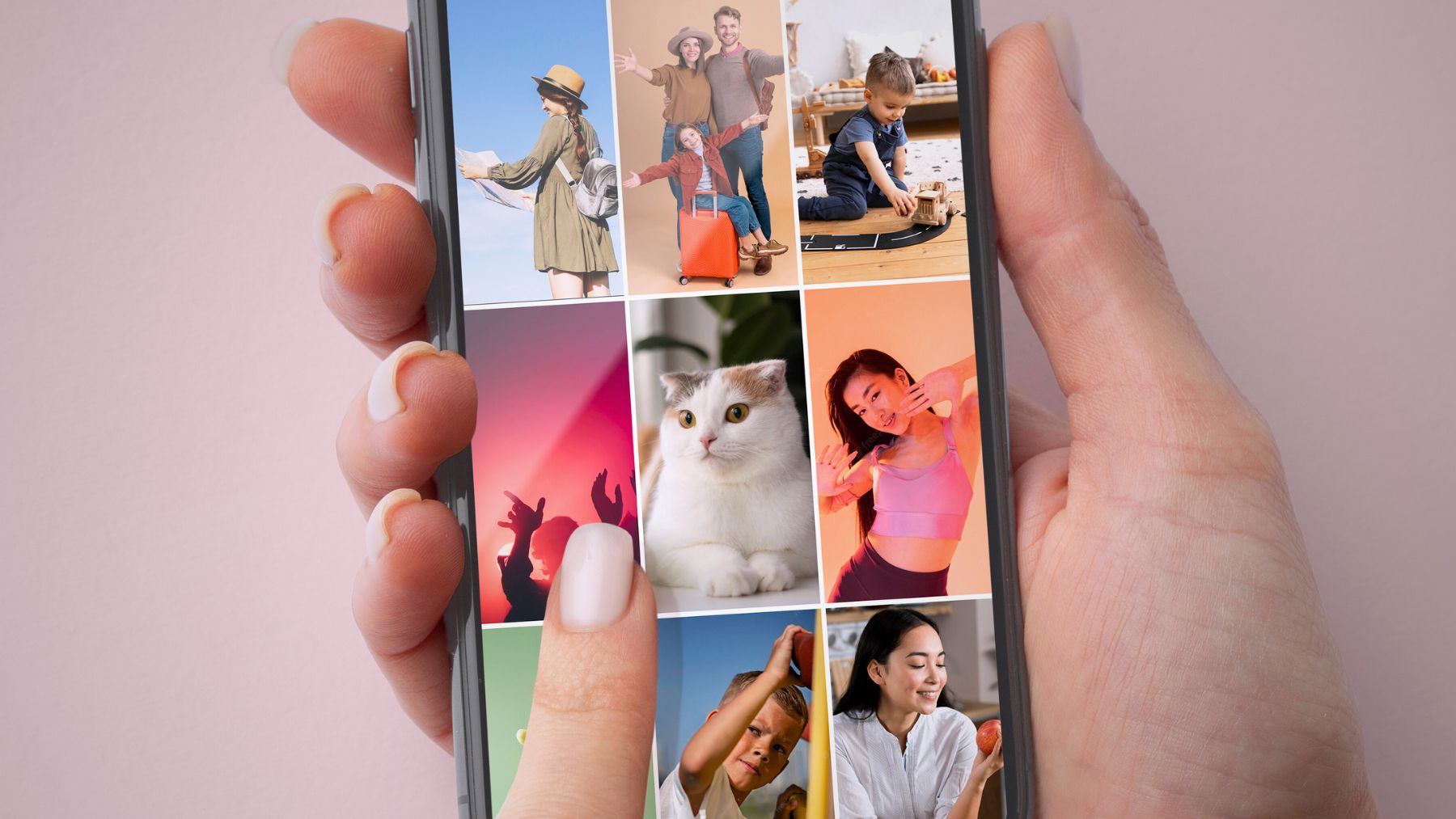 Profile photo, social networks, personality