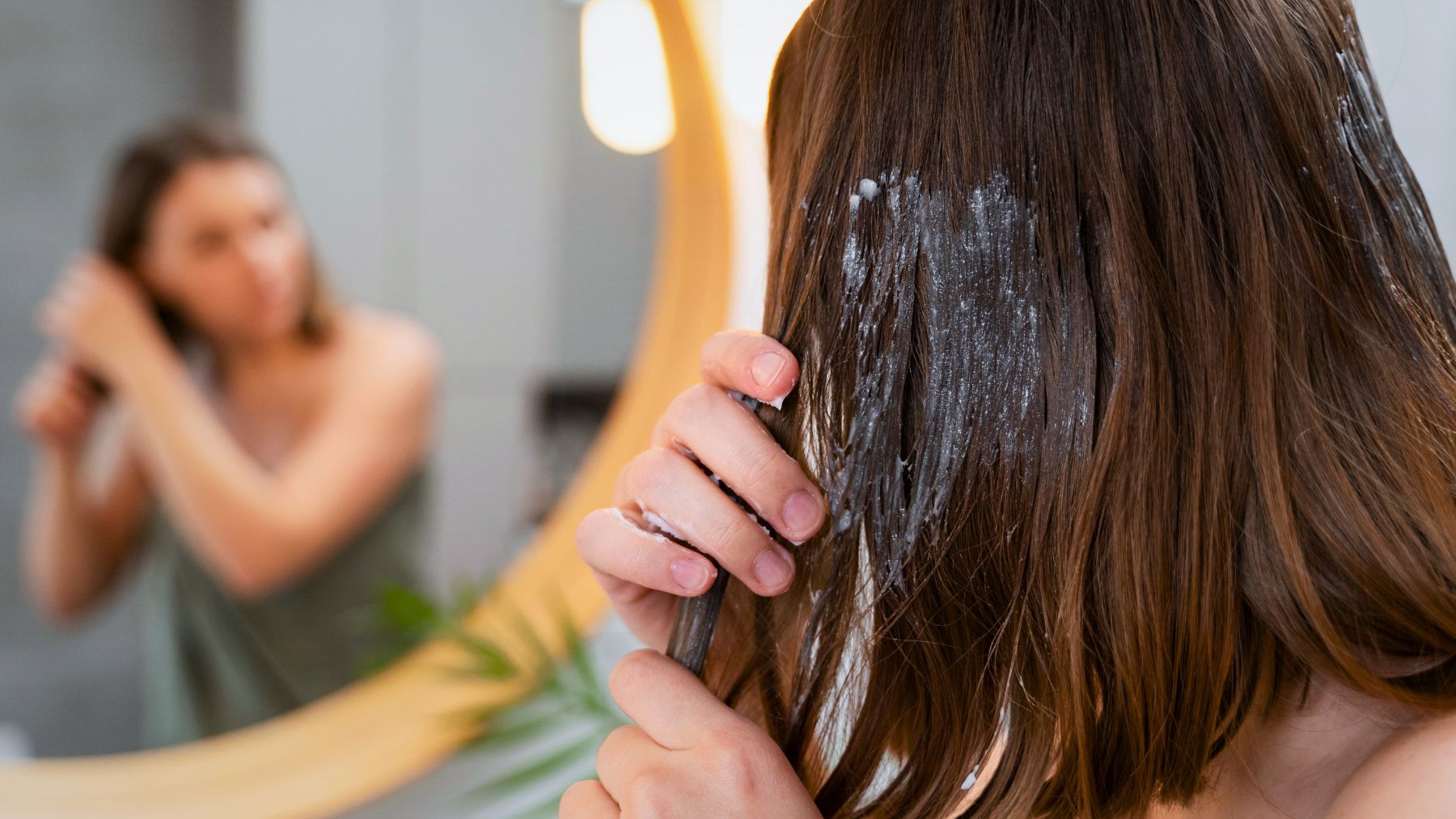 Hair mask, onion, hair