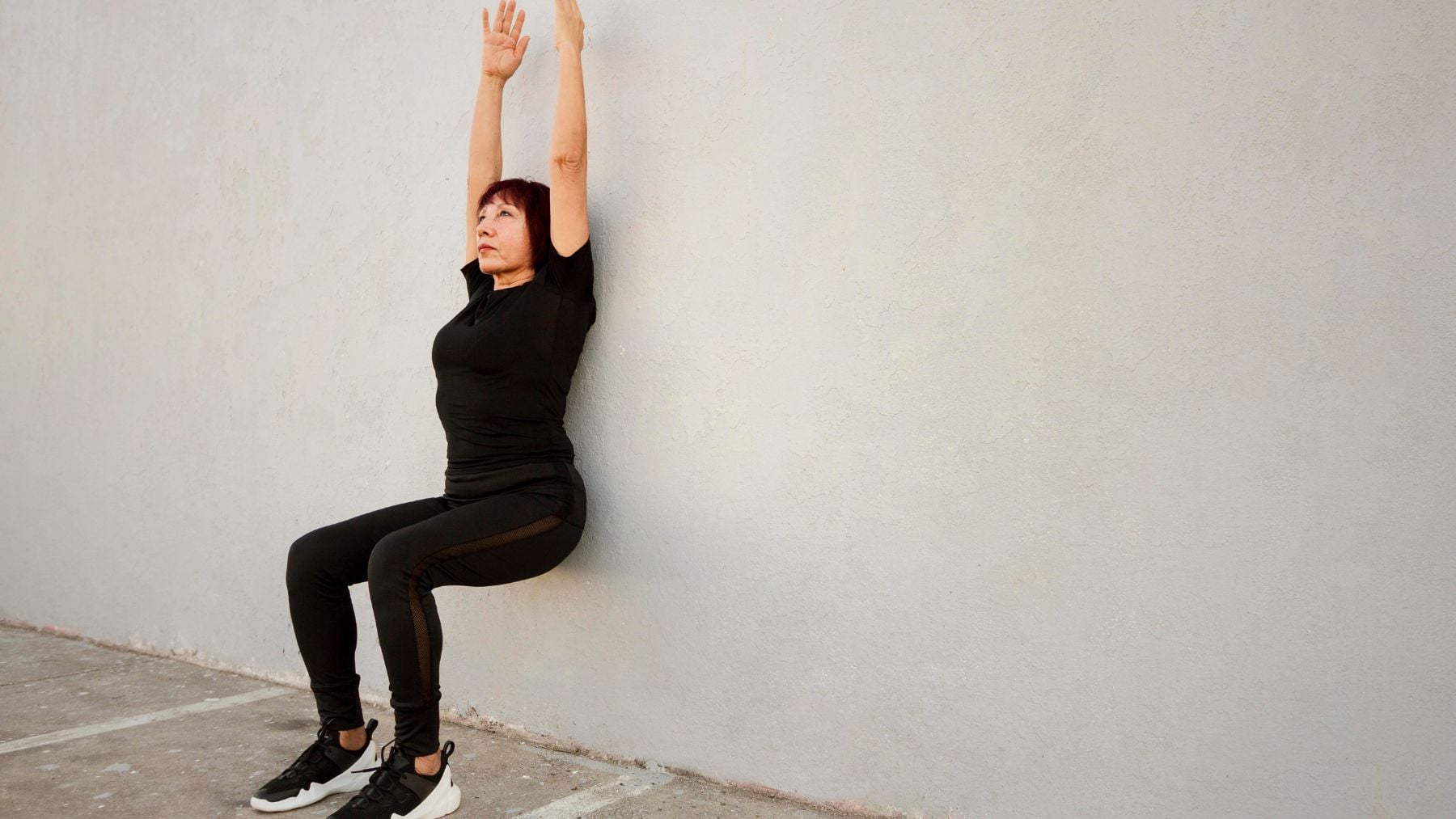 Wall pilates, workout, core