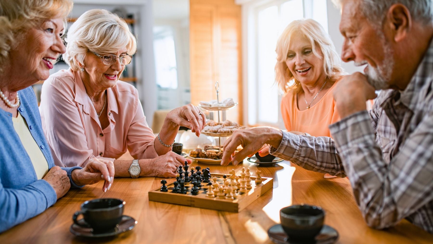 Exercise, retirees, memory