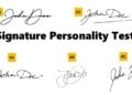 Signature, personality, test