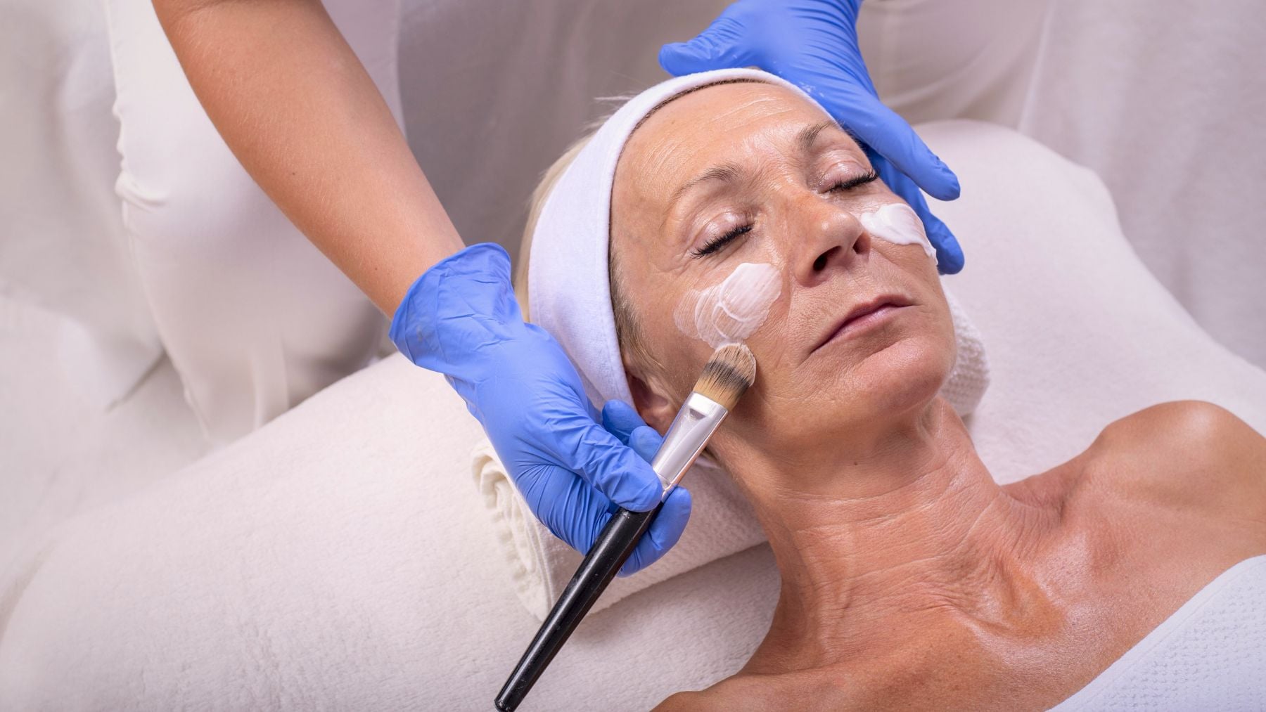 Skincare, treatment, seniors