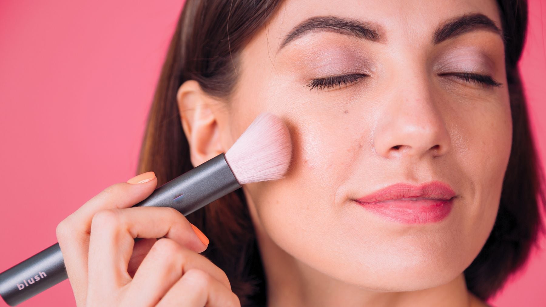 Blush, shades, makeup