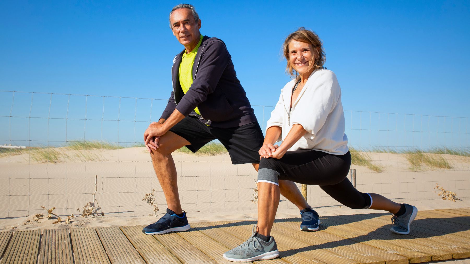 Exercise, seniors, legs