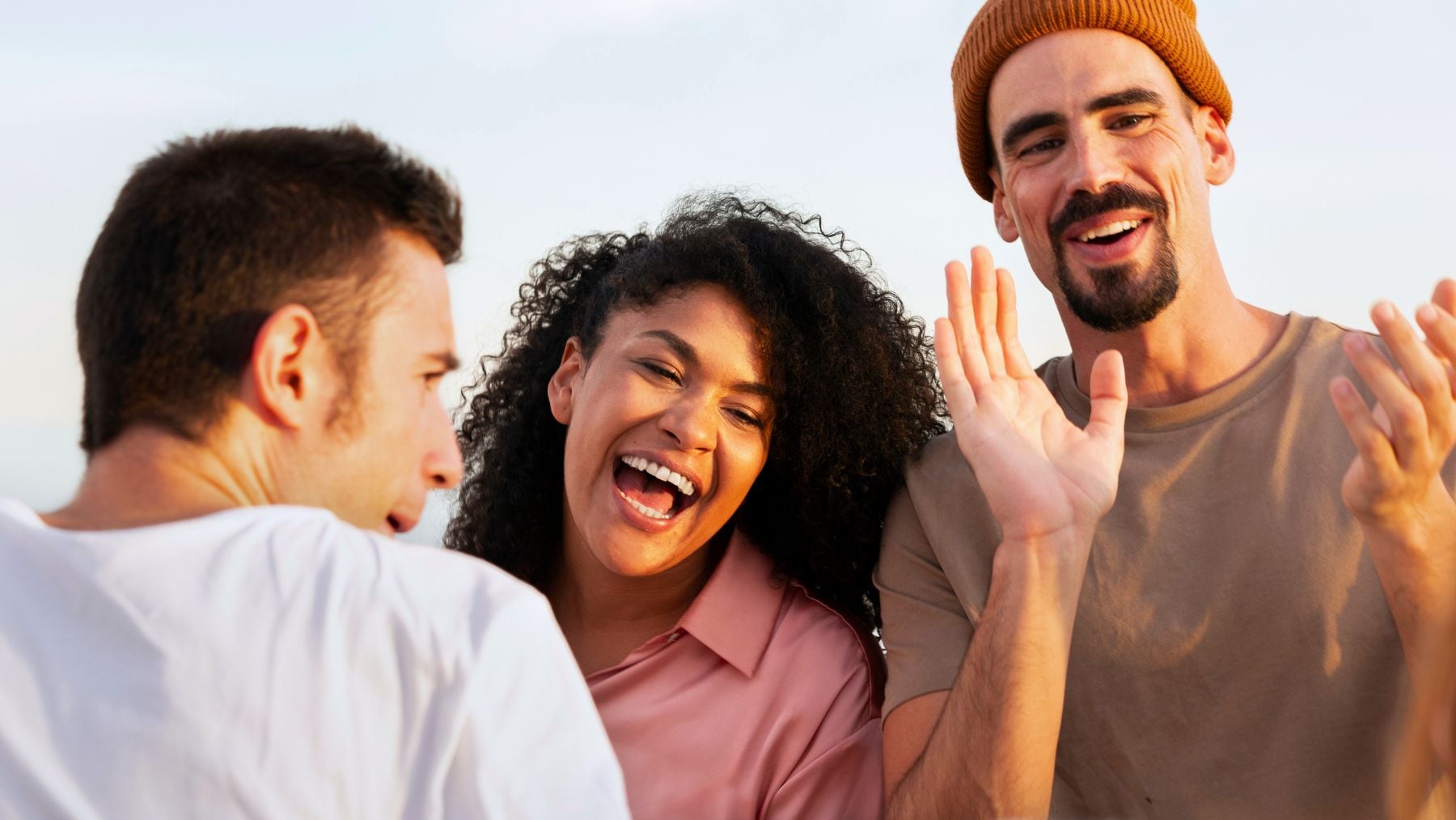 Happy, people, habit